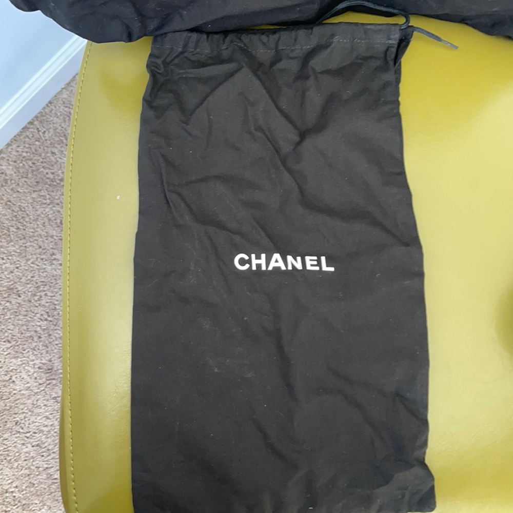 Chanel Dust bag. 1 Black. 14in by 9in. Smoke free. Pet free.
